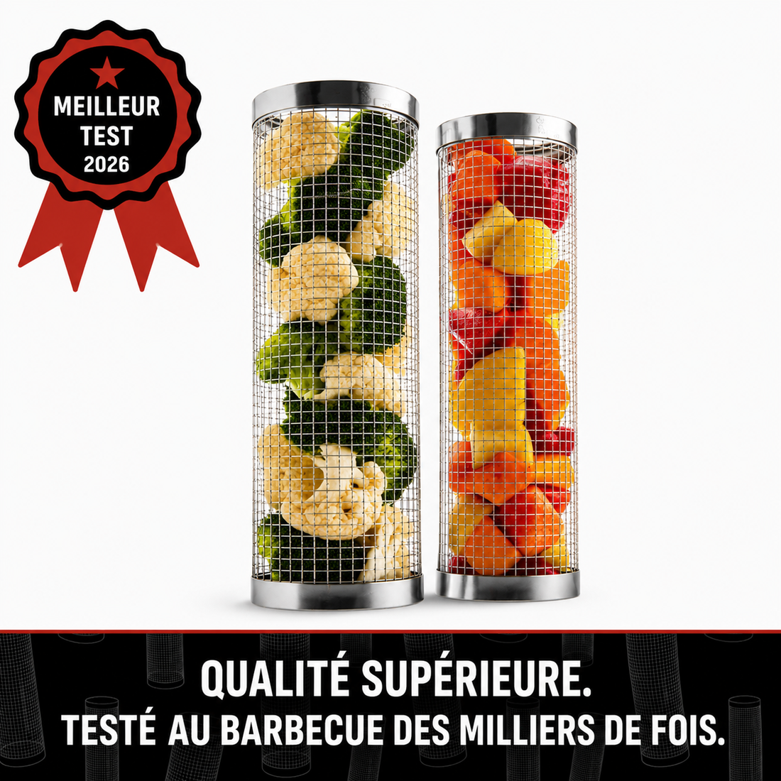 Panier légumes barbecue