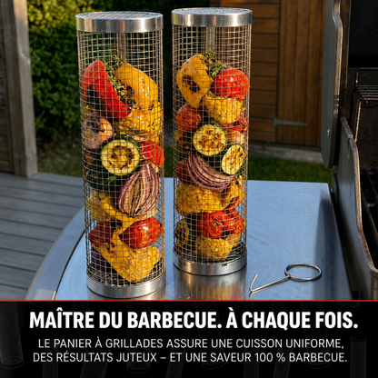 Panier légumes barbecue