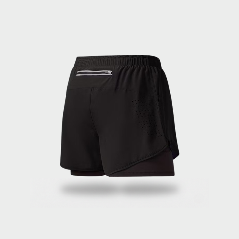 Short de course 2 en 1