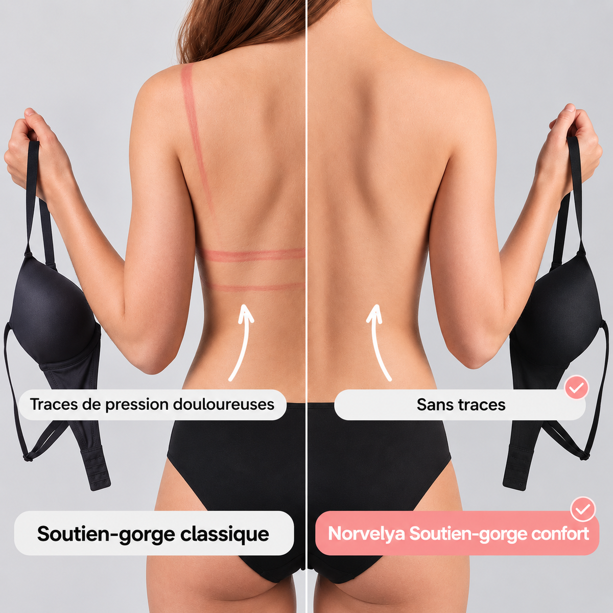 Soutien-gorge Comfort sans coutures ni armatures