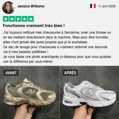 Sac de lavage pour  chaussures