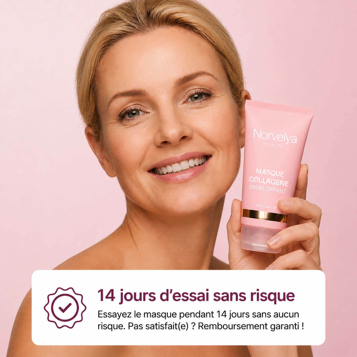 Masque bio-collagène + Pinceau