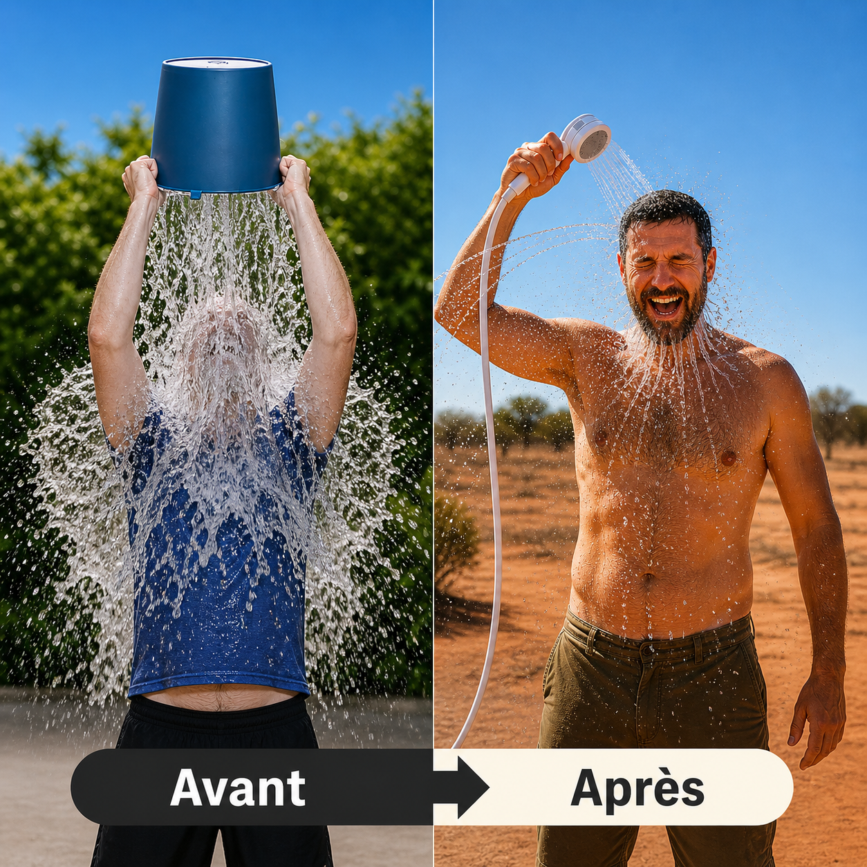 Douche portable