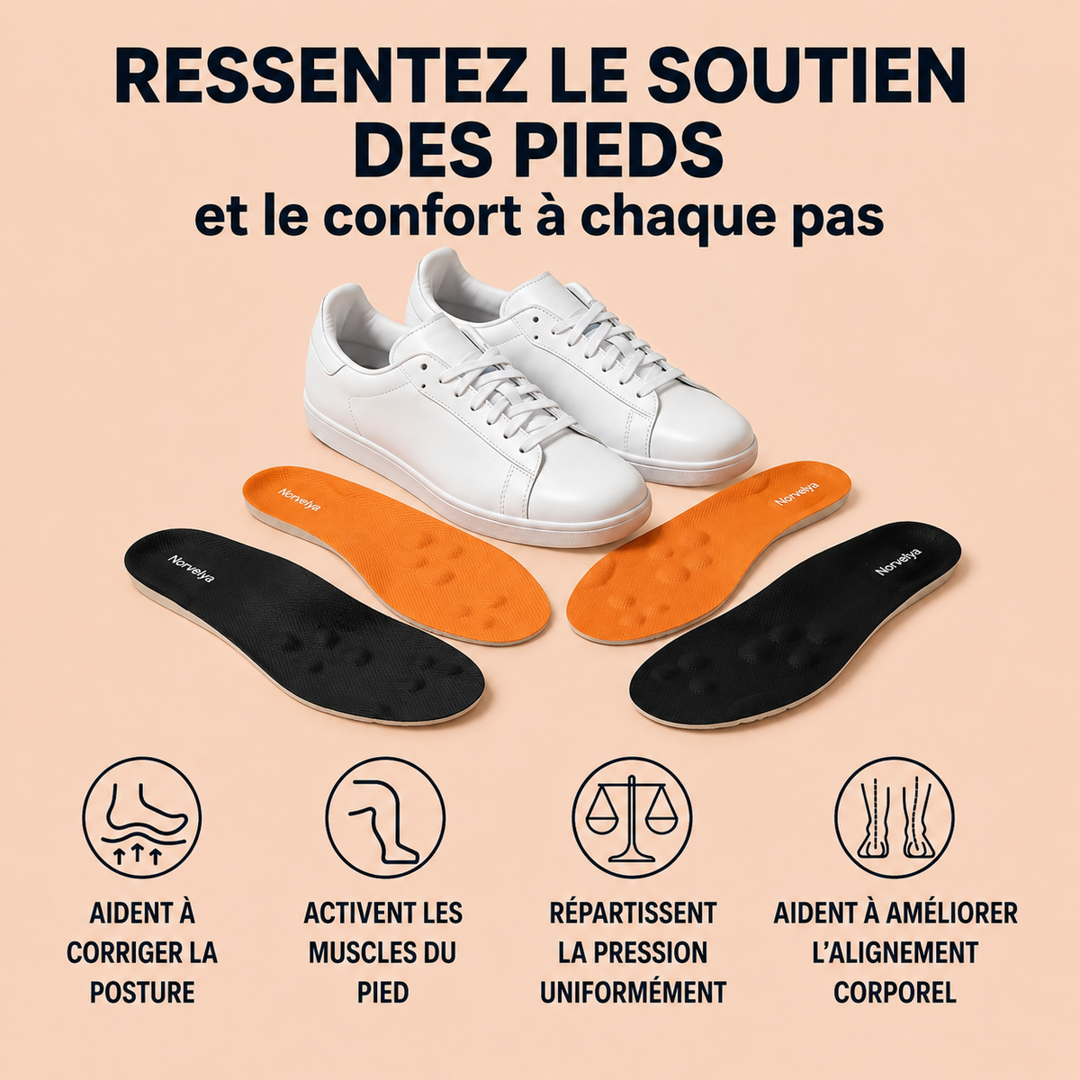 Semelles confort Norvelya